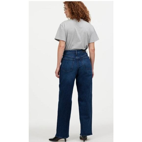 Madewell The Petite Curvy Perfect Vintage Wide Leg Jean NWT 24P - Picture 2 of 9